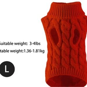 Small Dog Sweater - New!